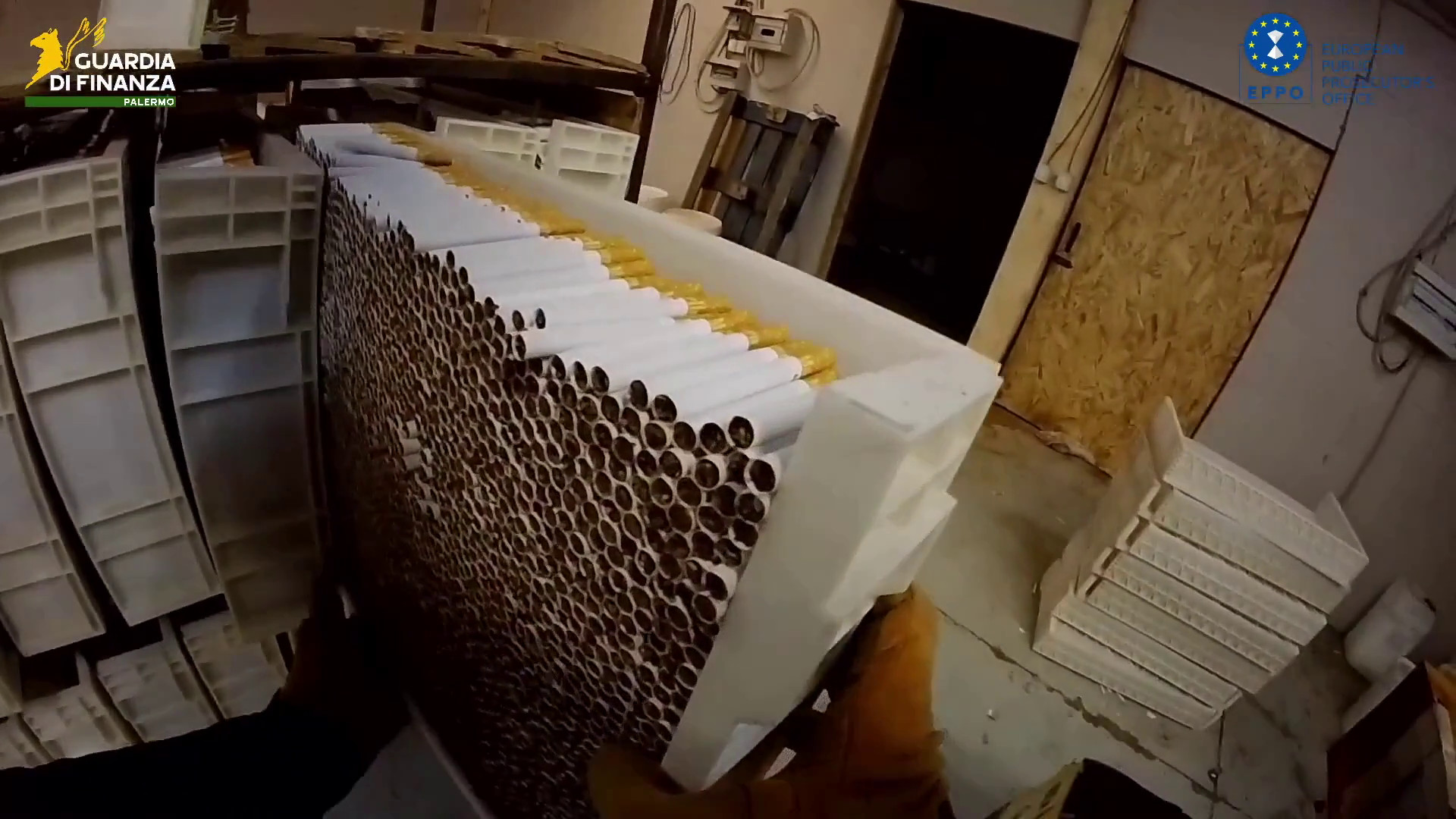 Sequestrato stabilimento per produzione clandestina di sigarette nel Padovano