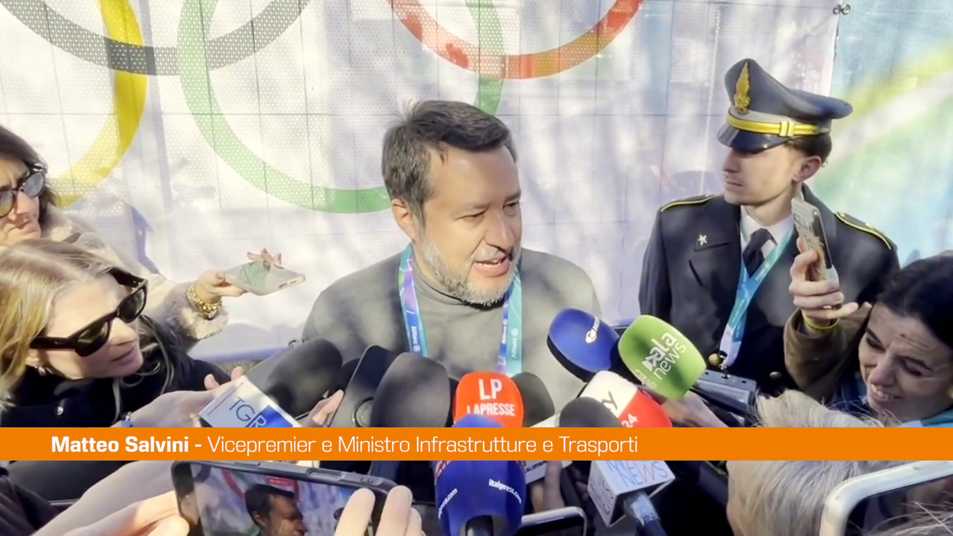 Milano-Cortina, Salvini 