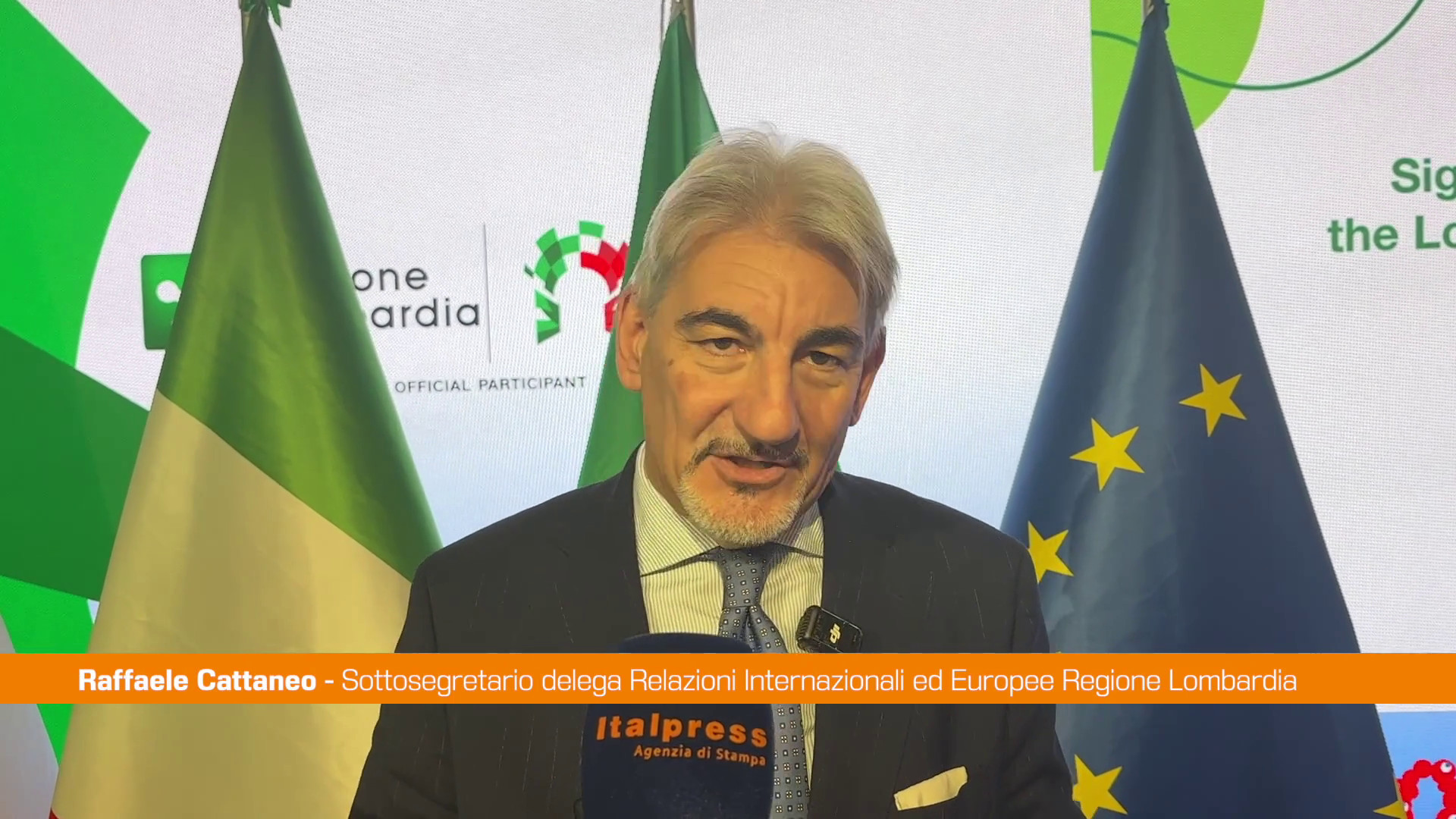 Lombardia a Expo Osaka, Cattaneo "Tecnologie al centro collaborazione"