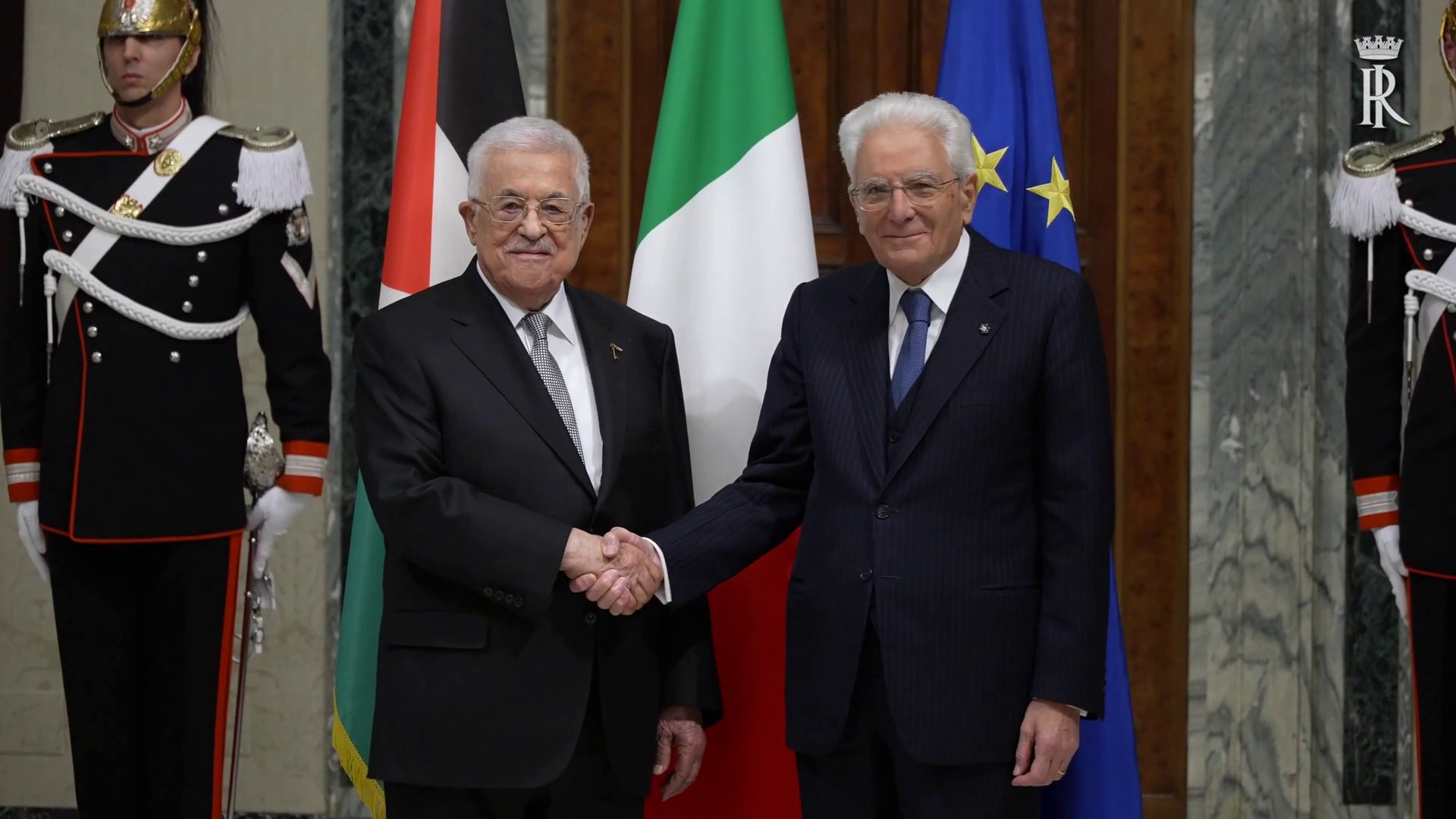 Mattarella riceve Mahmoud Abbas, "L'Anp è un interlocutore fondamentale"