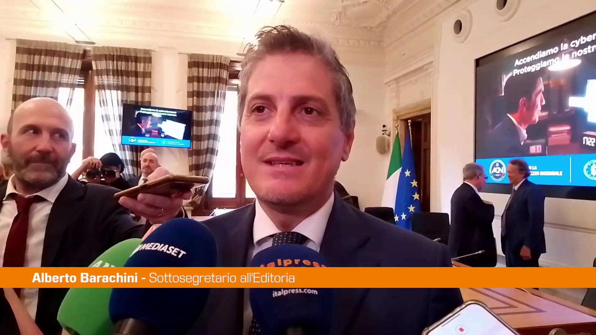 Cybersicurezza, Barachini 