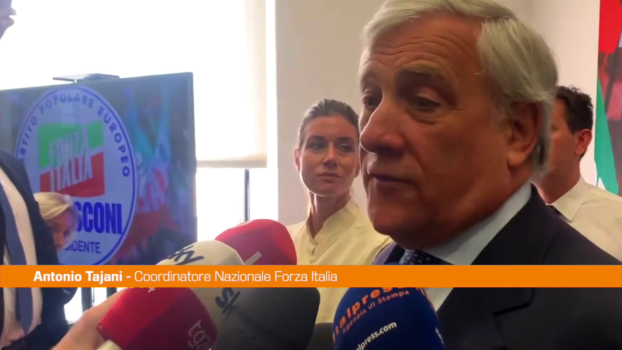 Elezioni, Tajani 