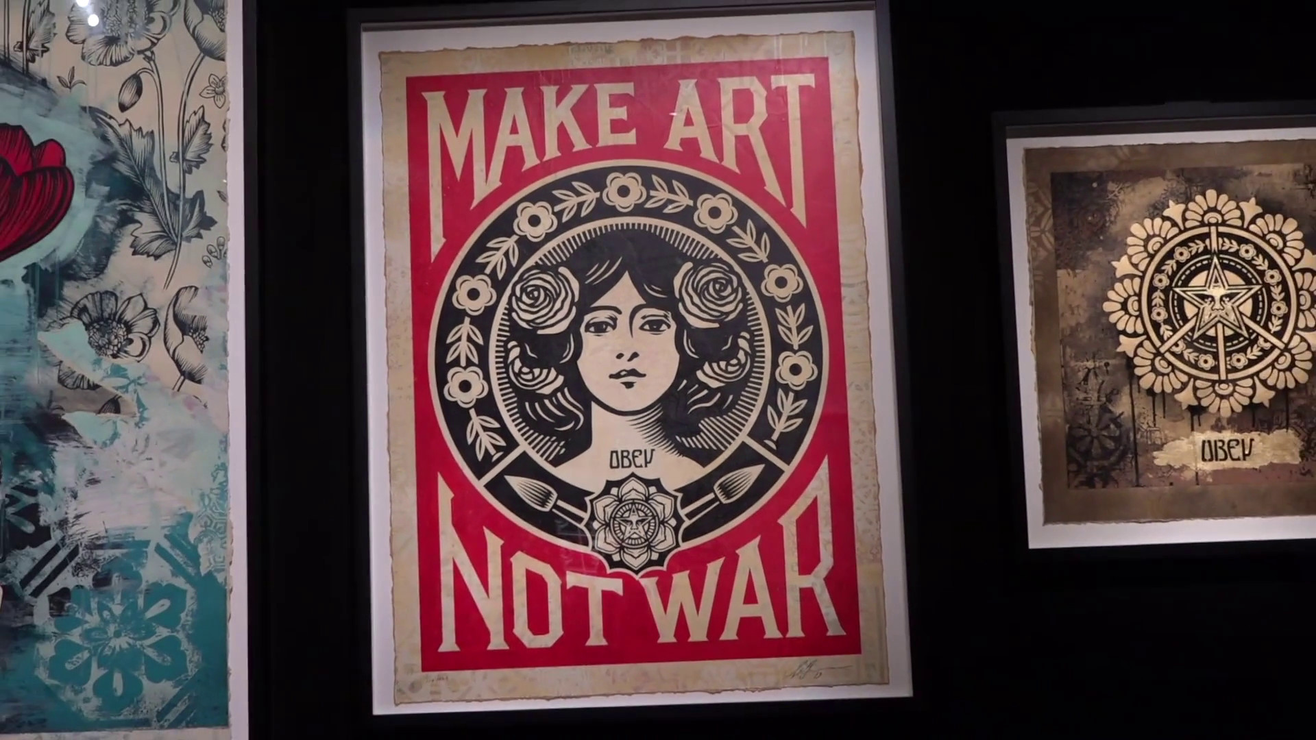 La forza della pace nella mostra di Obey alle Gallerie d'Italia a Napoli