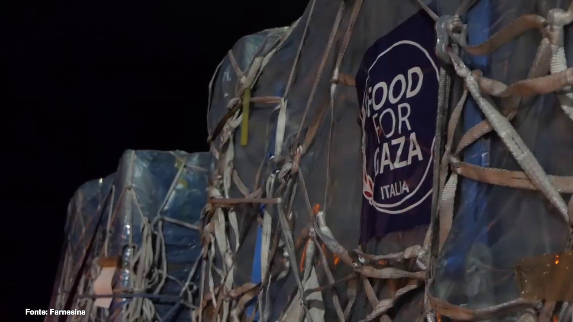 Atterrati in Giordania aiuti alimentari per Gaza dall'Italia