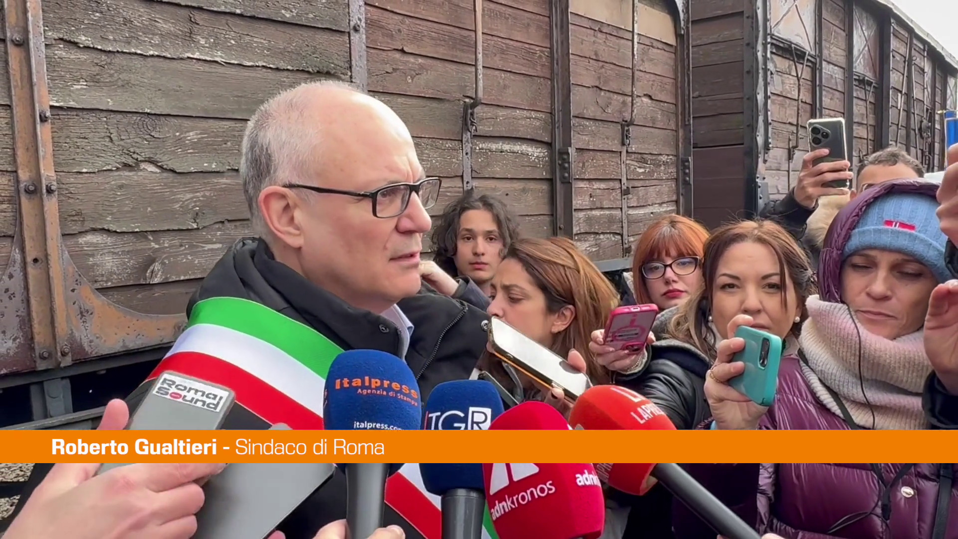 Shoah, Gualtieri ad Auschwitz 