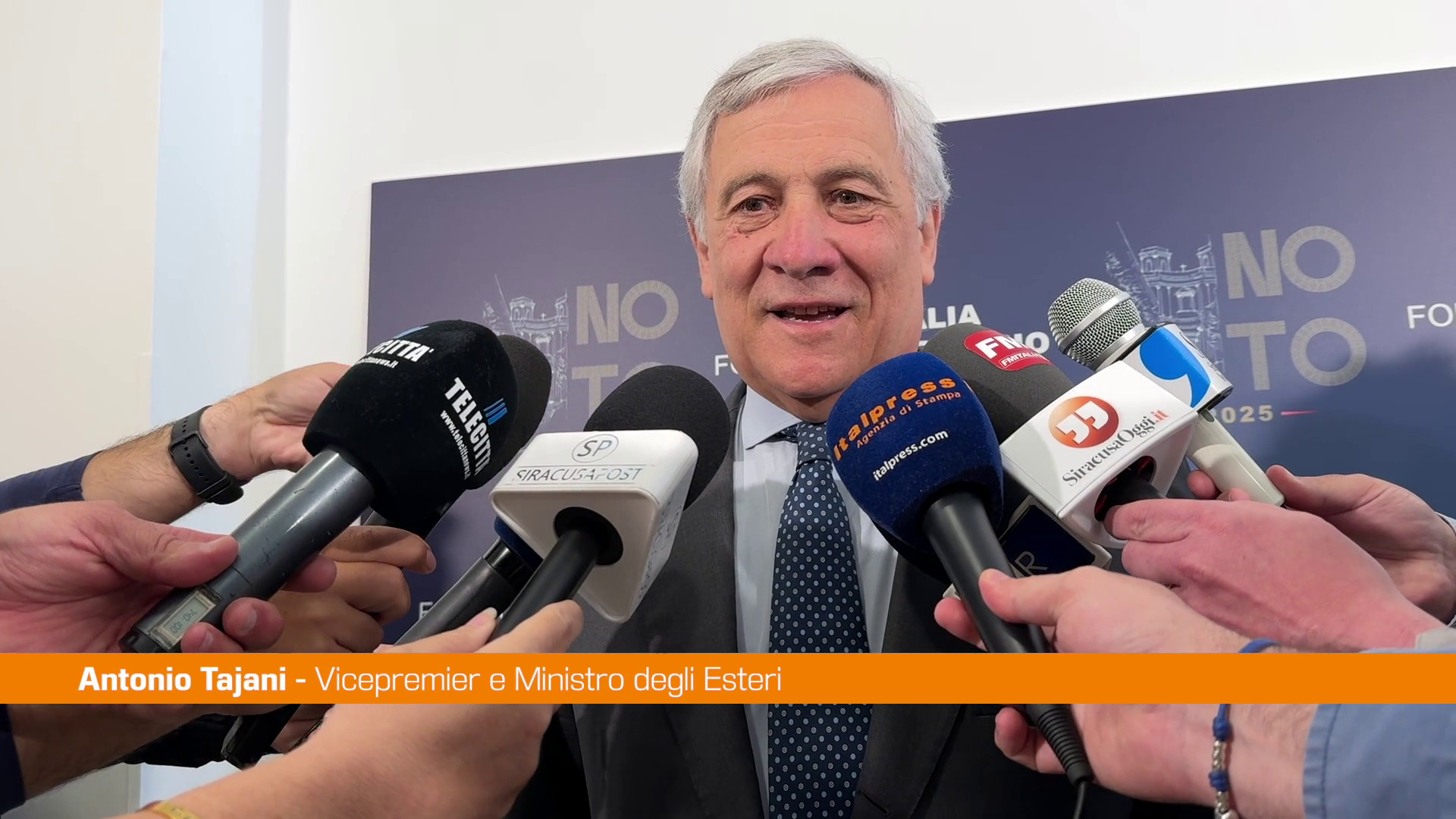 Sicilia, Tajani  