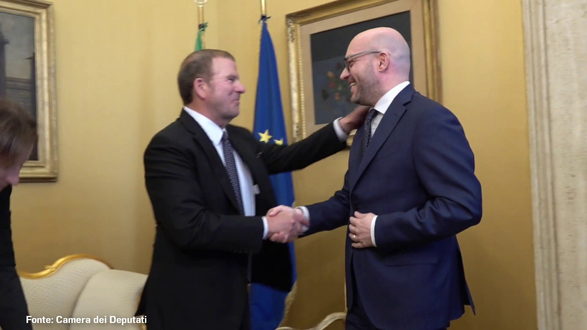 Il presidente della Camera Fontana riceve l'ambasciatore Usa Fertitta