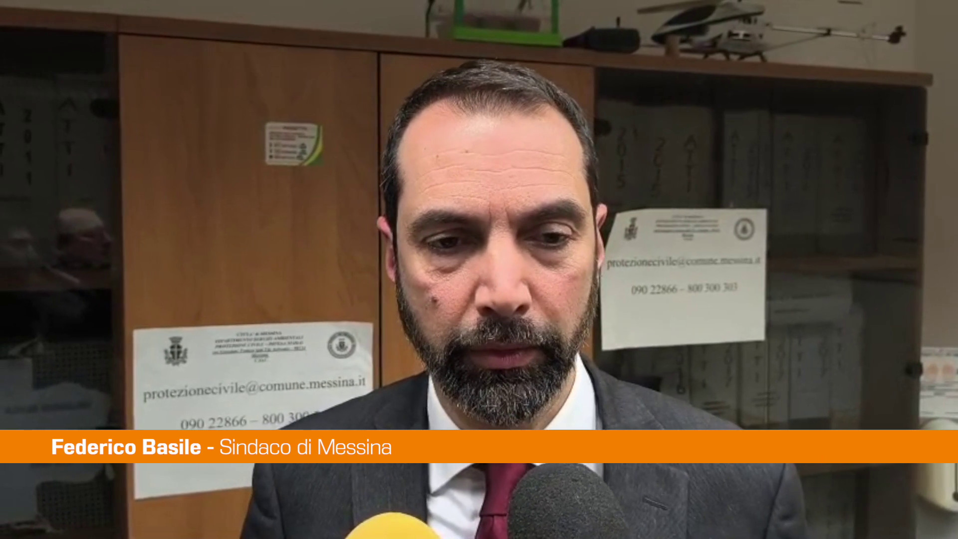 Maltempo, il sindaco di Messina 