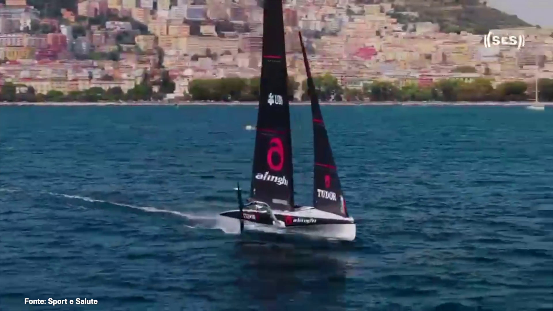 Coppa America, Alinghi si allena nel Golfo di Napoli