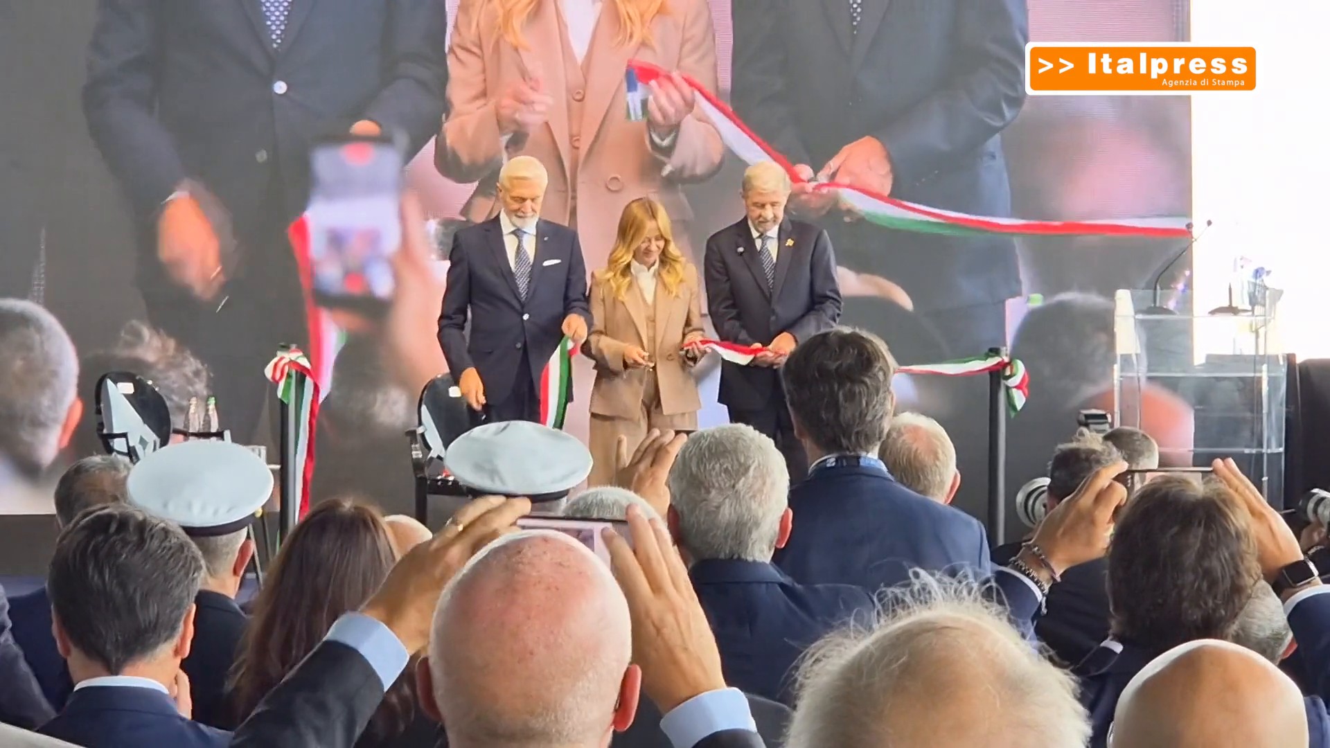 Meloni inaugura la 66^ edizione del Salone nautico di Genova