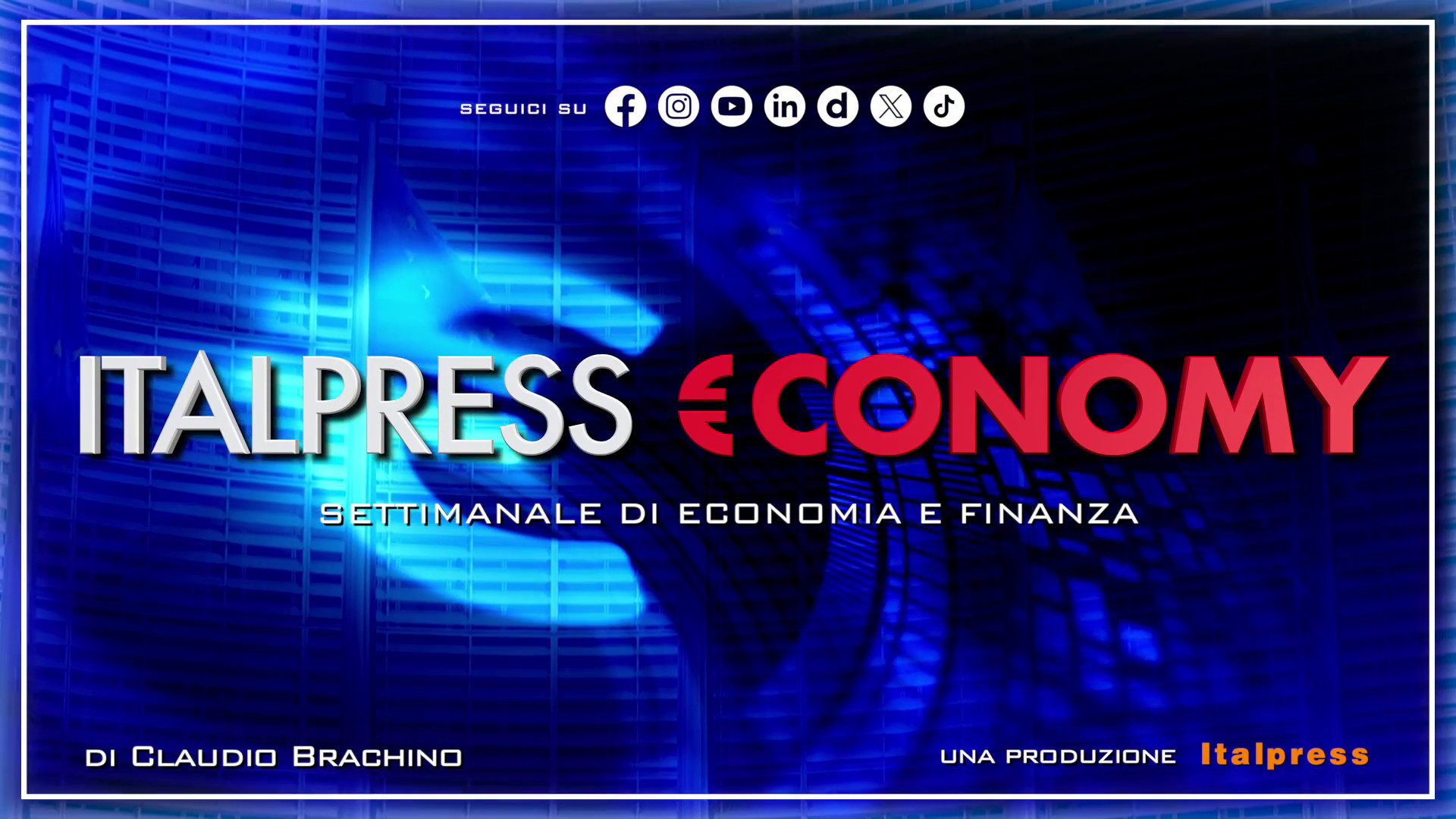 Italpress €conomy - Puntata del 29 novembre 2024