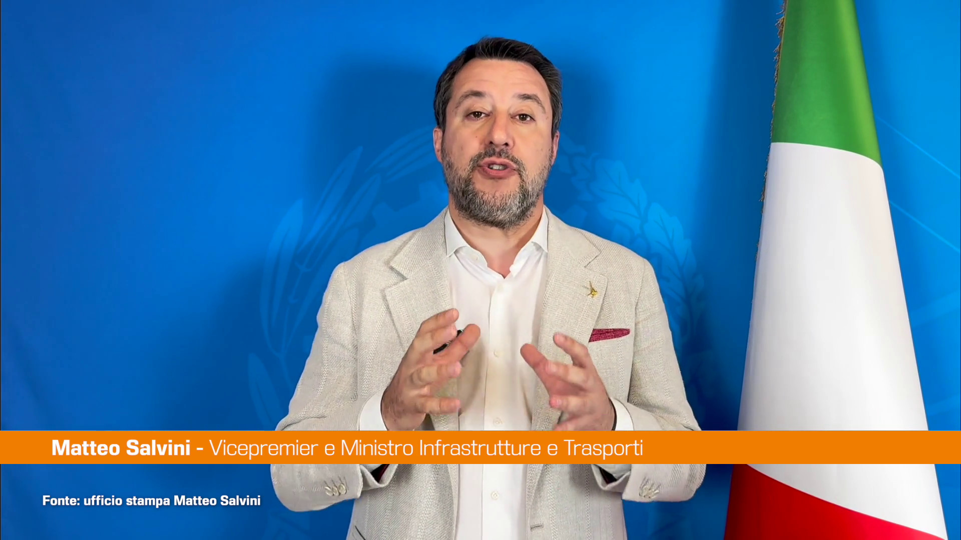 Salvini “Macron e Scholz ricordino che Italia ripudia la guerra”