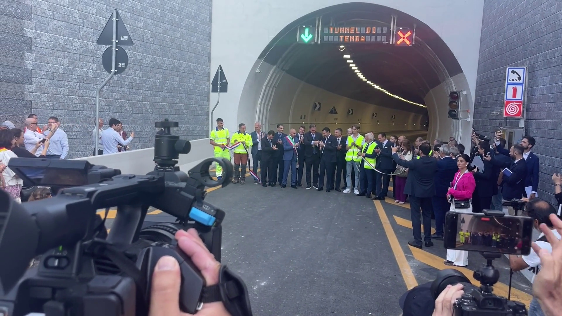 Riapre il tunnel di Tenda tra Italia e Francia