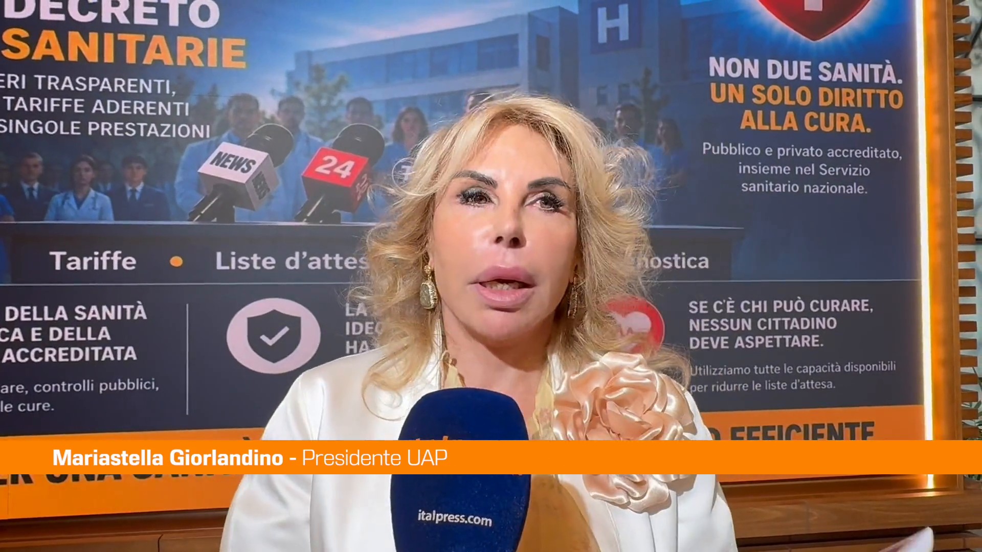 Sanità, Giorlandino (UAP) 