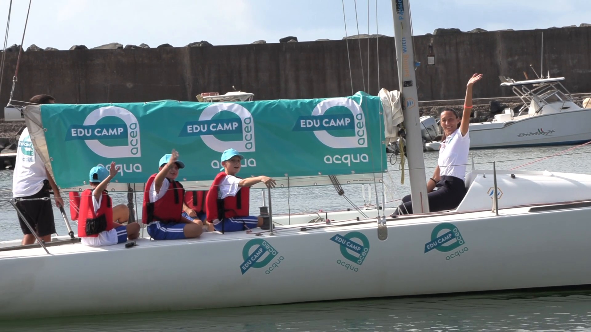 Educazione idrica, vela e sostenibilità per i giovani, al via l'Edu Camp di Acea