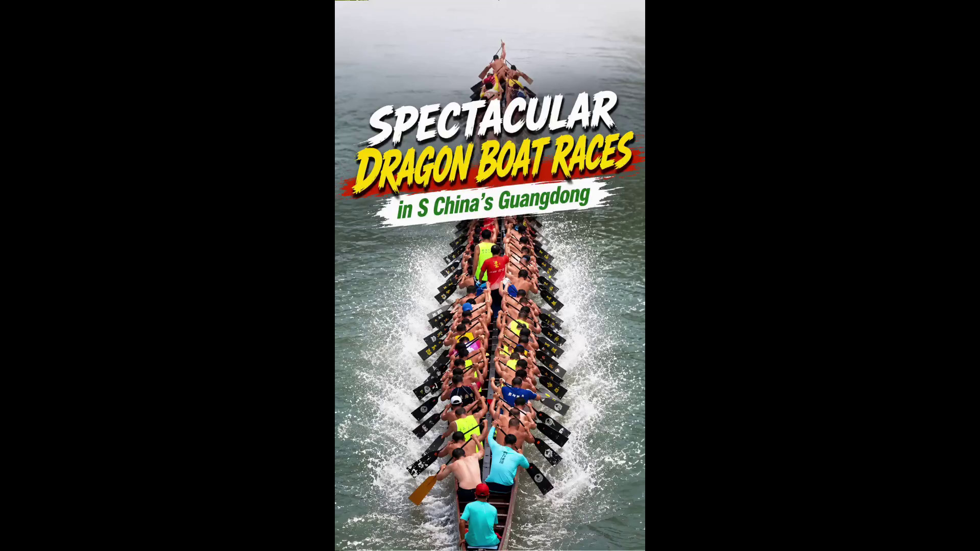 Cina, spettacolari gare di dragon boat nel Guangdong