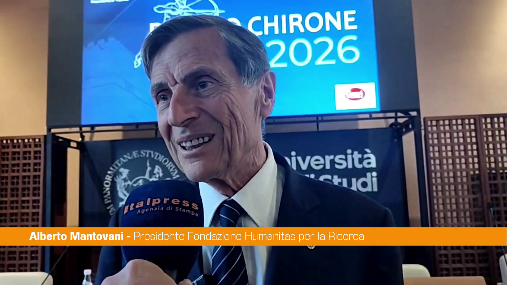 Premio Chirone a Mantovani 