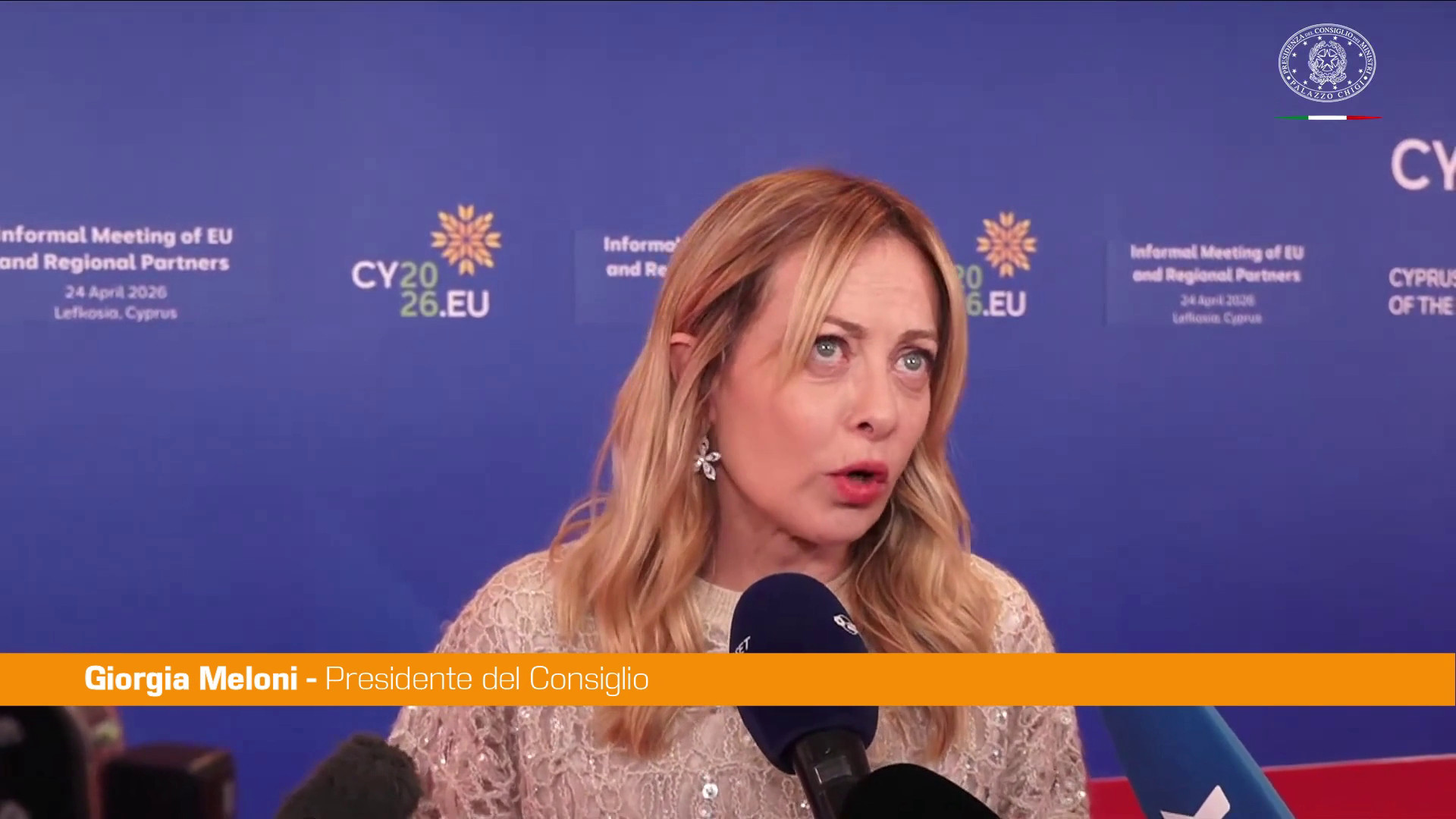 Dl Sicurezza, Meloni 