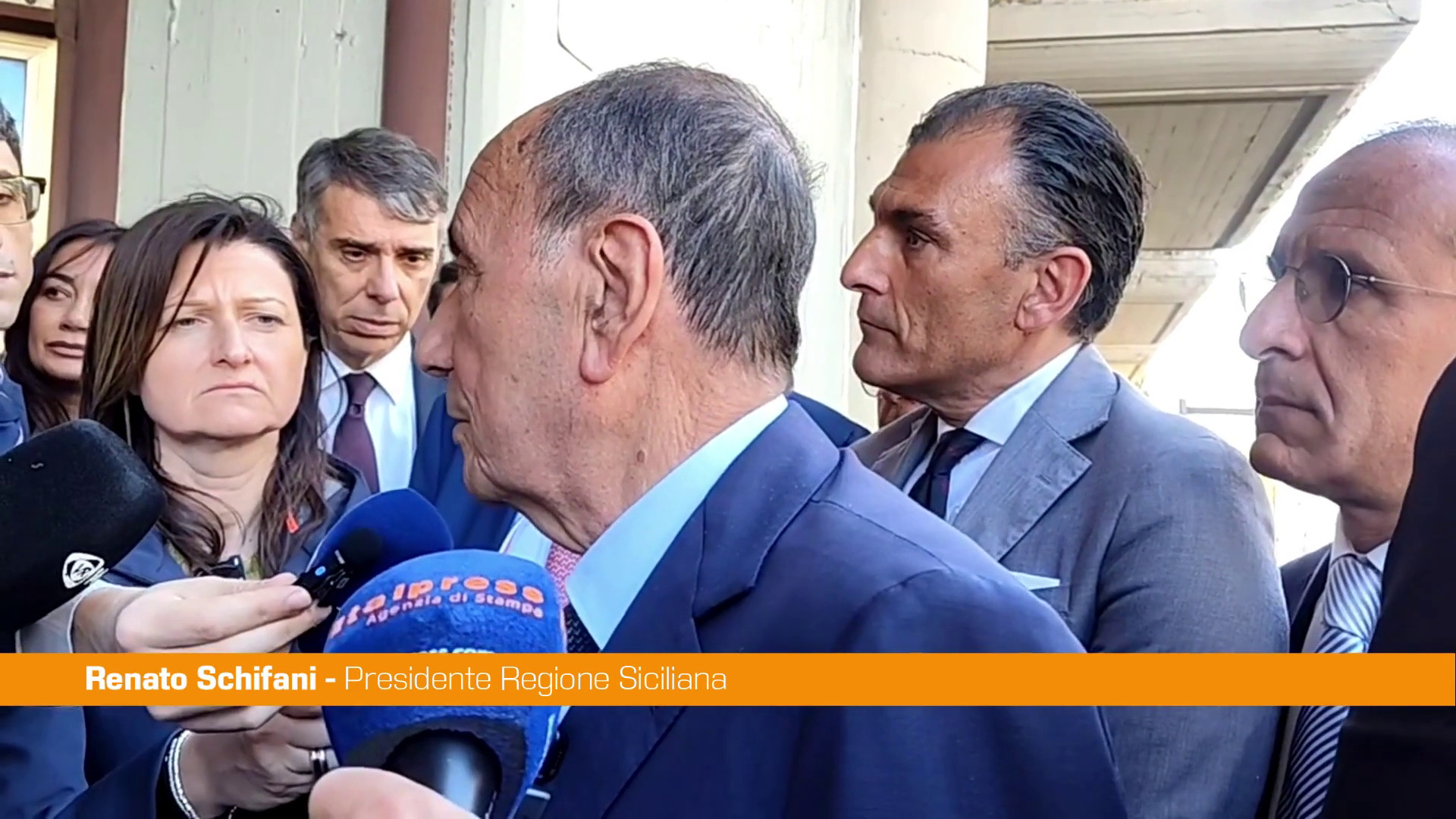 Spiaggia Mondello, Schifani 