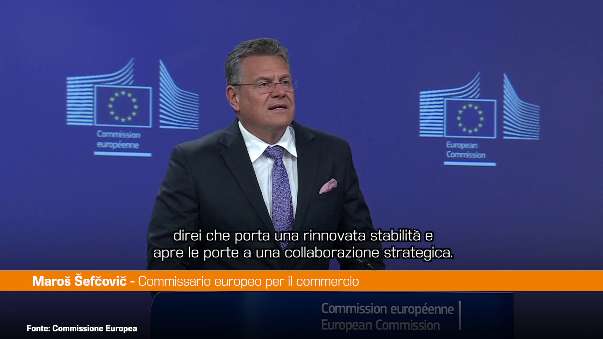 Dazi, Sefcovic 