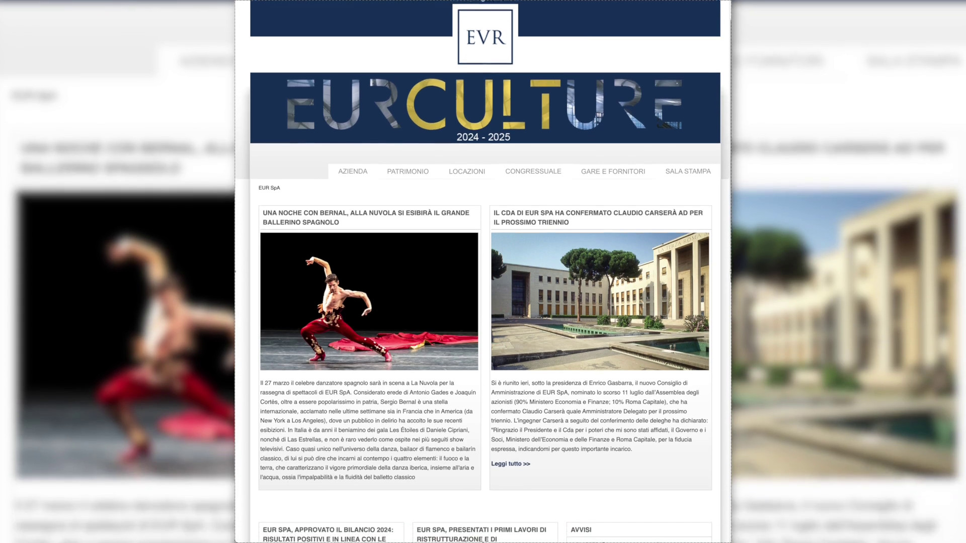 L'Eur accelera sull'innovazione