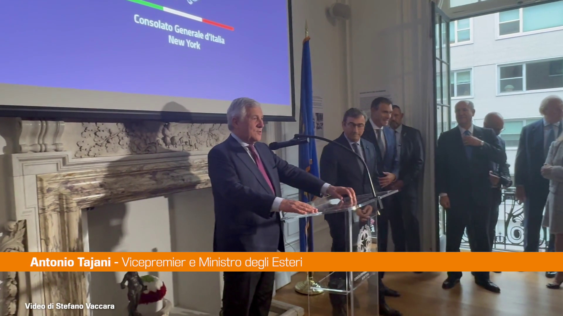 Tajani a New York: “Nessun italiano all’estero deve sentirsi solo