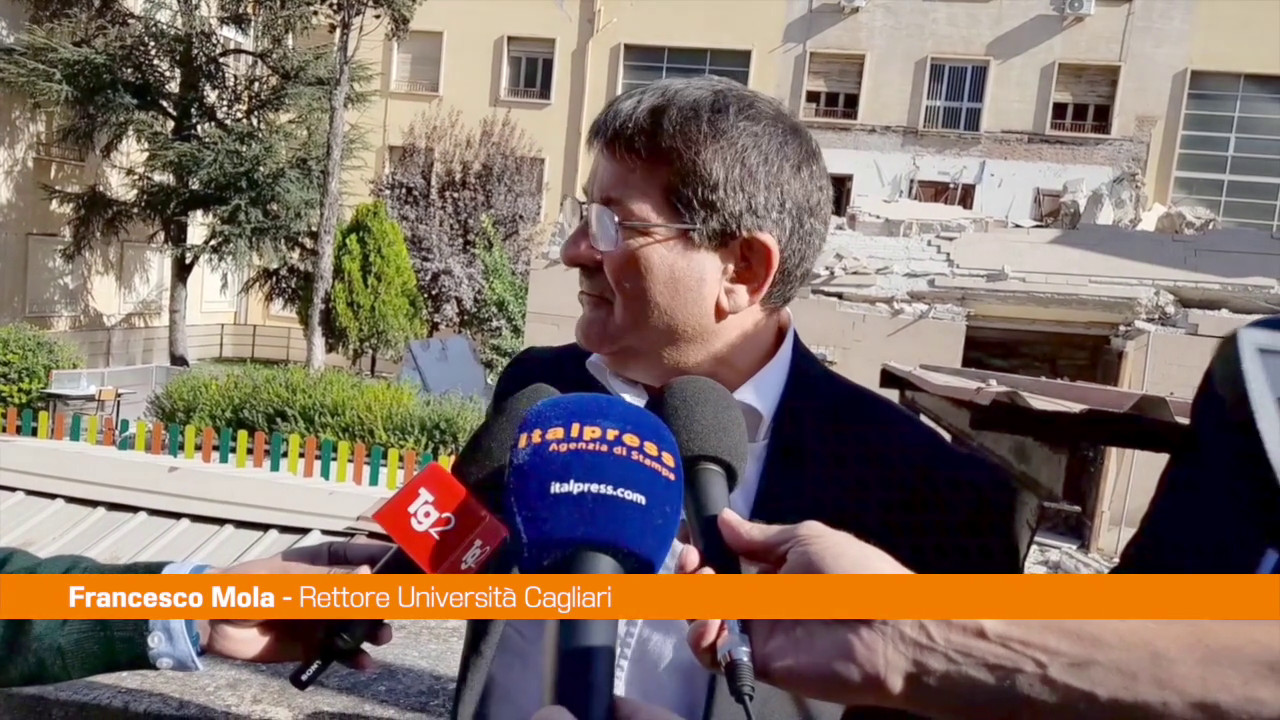 Crollo università Cagliari, rettore 