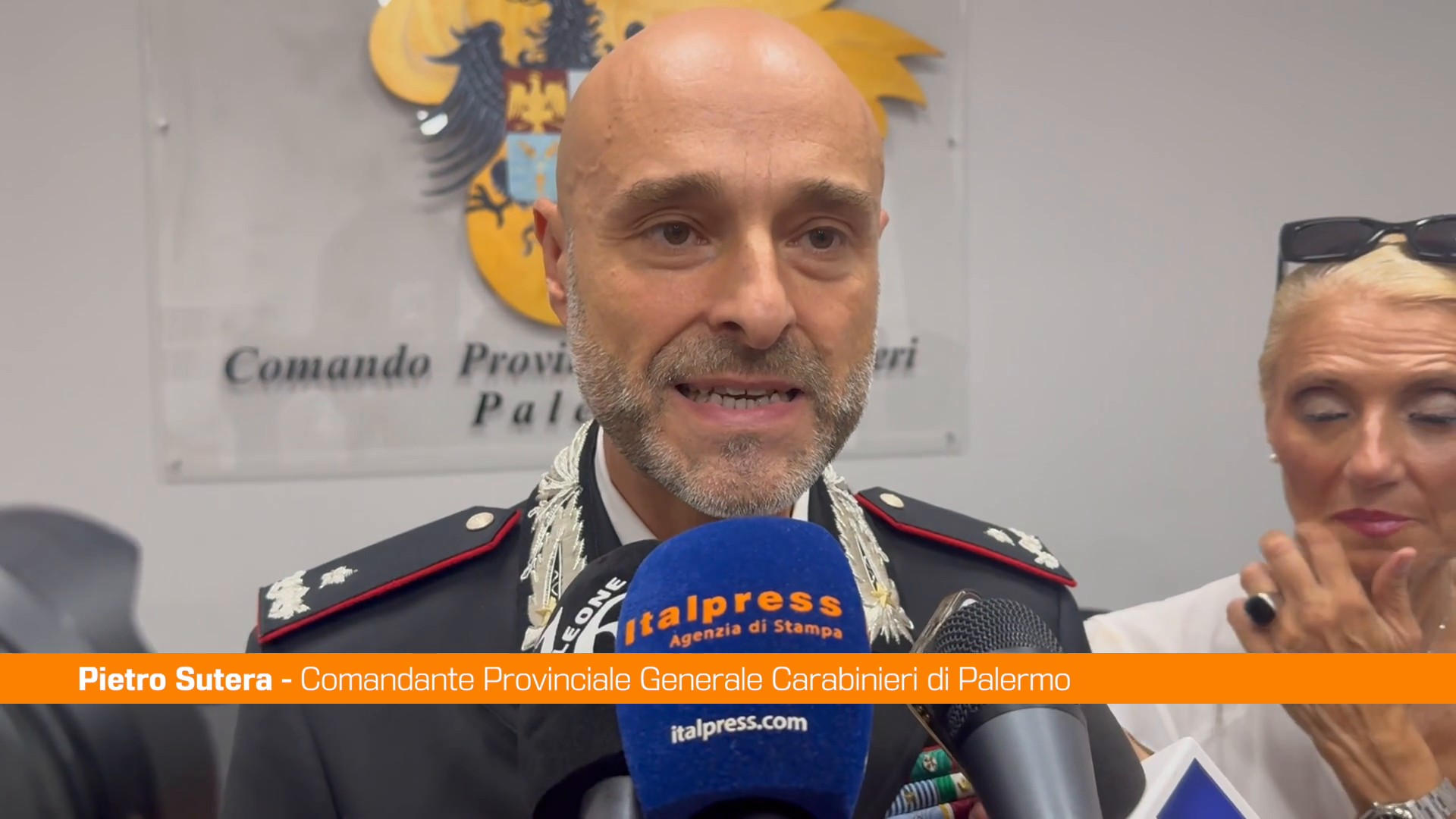 Carabinieri, si insedia il nuovo comandante provinciale di Palermo Sutera