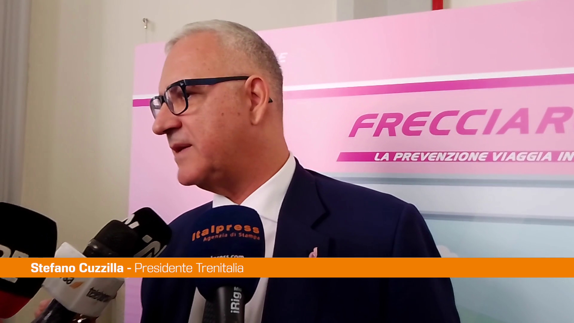 Cuzzilla “Con Frecciarosa sosteniamo la prevenzione”