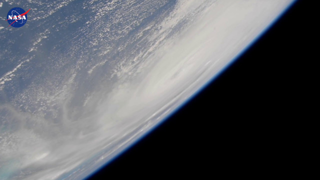 L’uragano Ian visto dallo spazio, le immagini