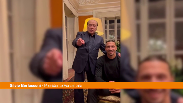 Berlusconi accoglie Ibra: 