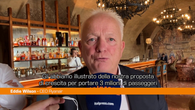 Ryanair, Wilson “In Sicilia vogliamo continuare a crescere”