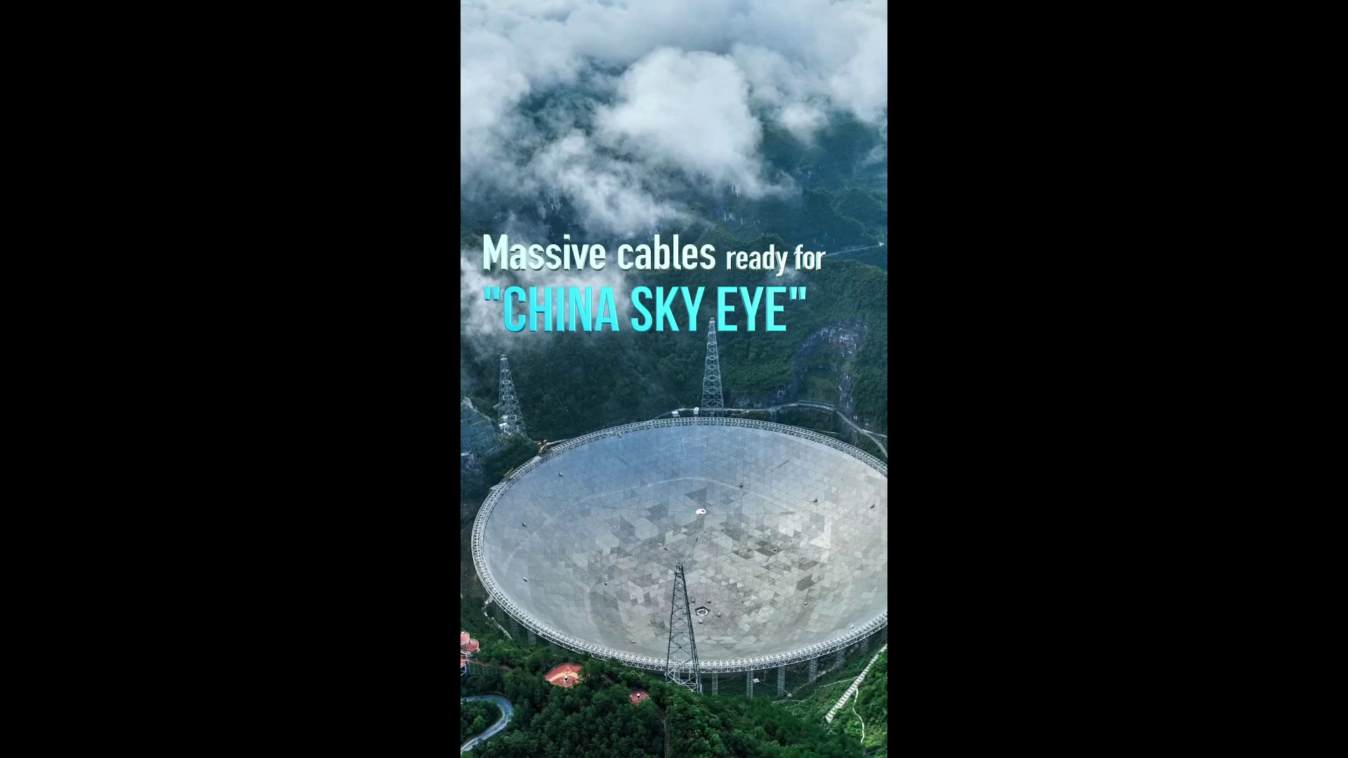 Cina, al via la sostituzione di 4.000 metri di cavi del radiotelescopio FAST