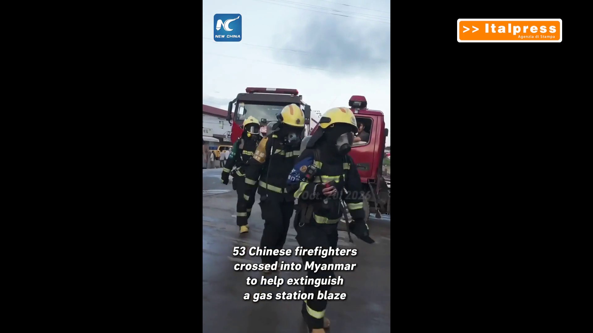 Cina: il dietro le quinte dell'intervento antincendio oltreconfine