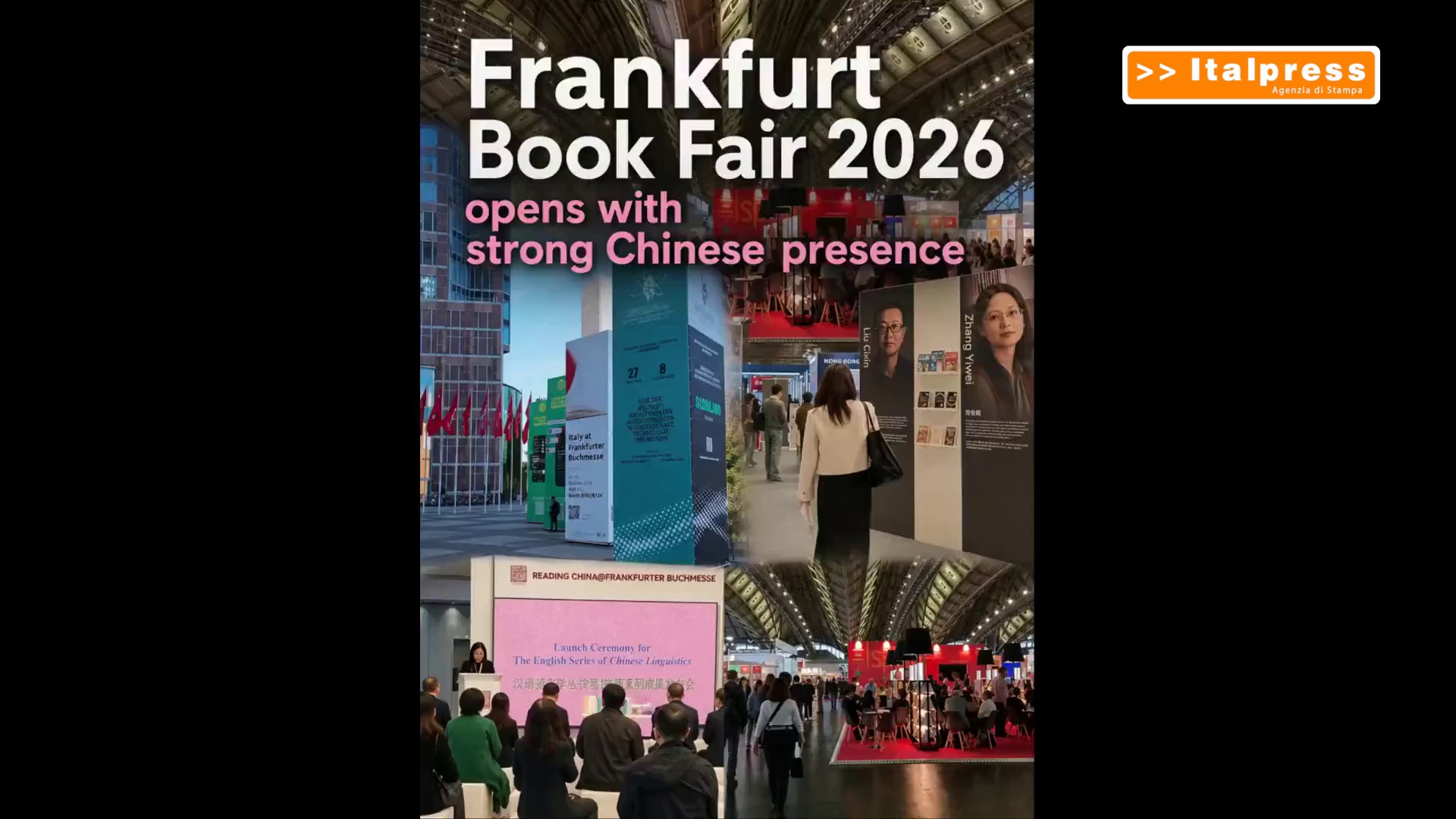 Germania: al via Fiera del libro di Francoforte 2026 con forte presenza cinese