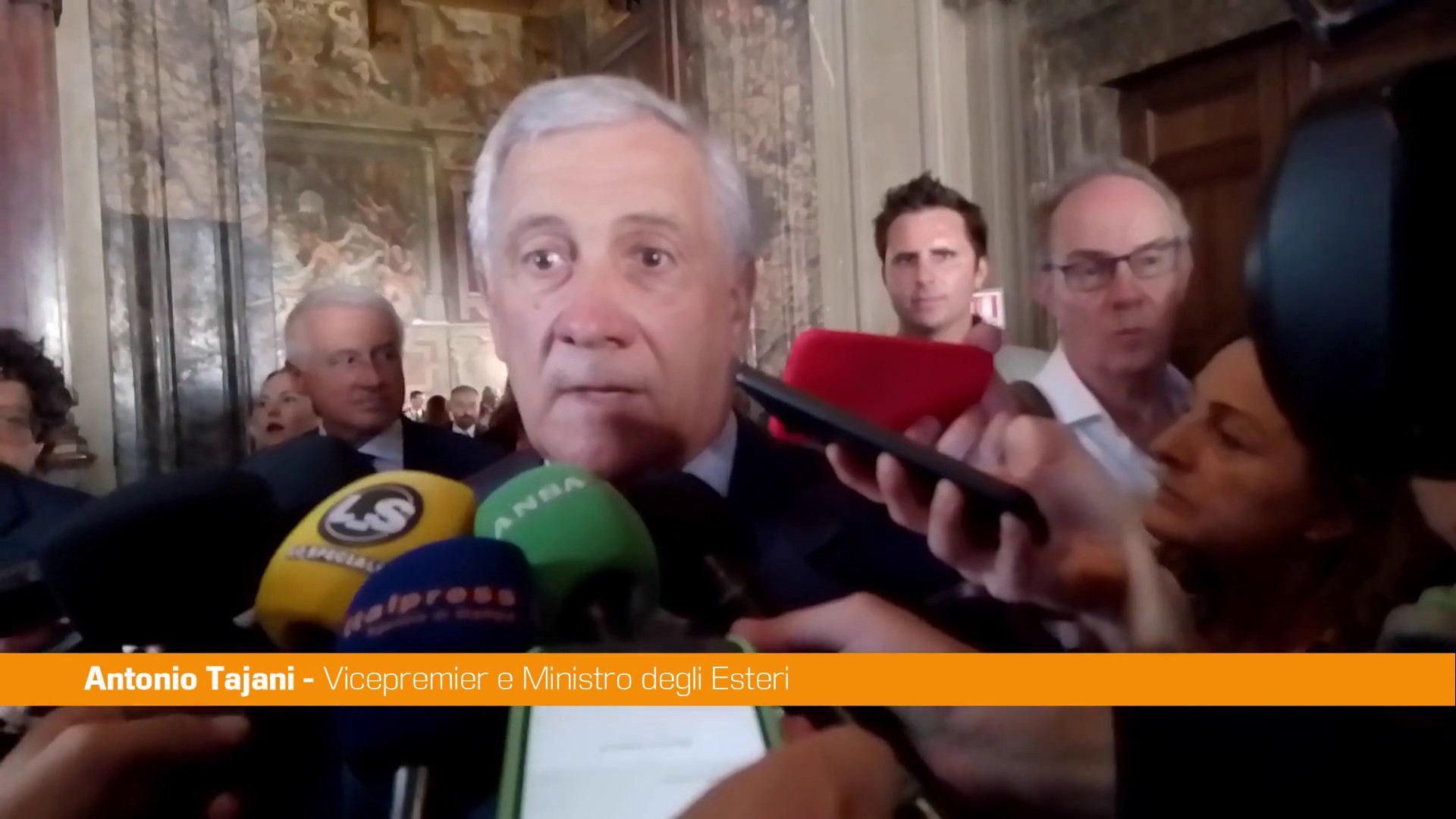 Dazi, Tajani 