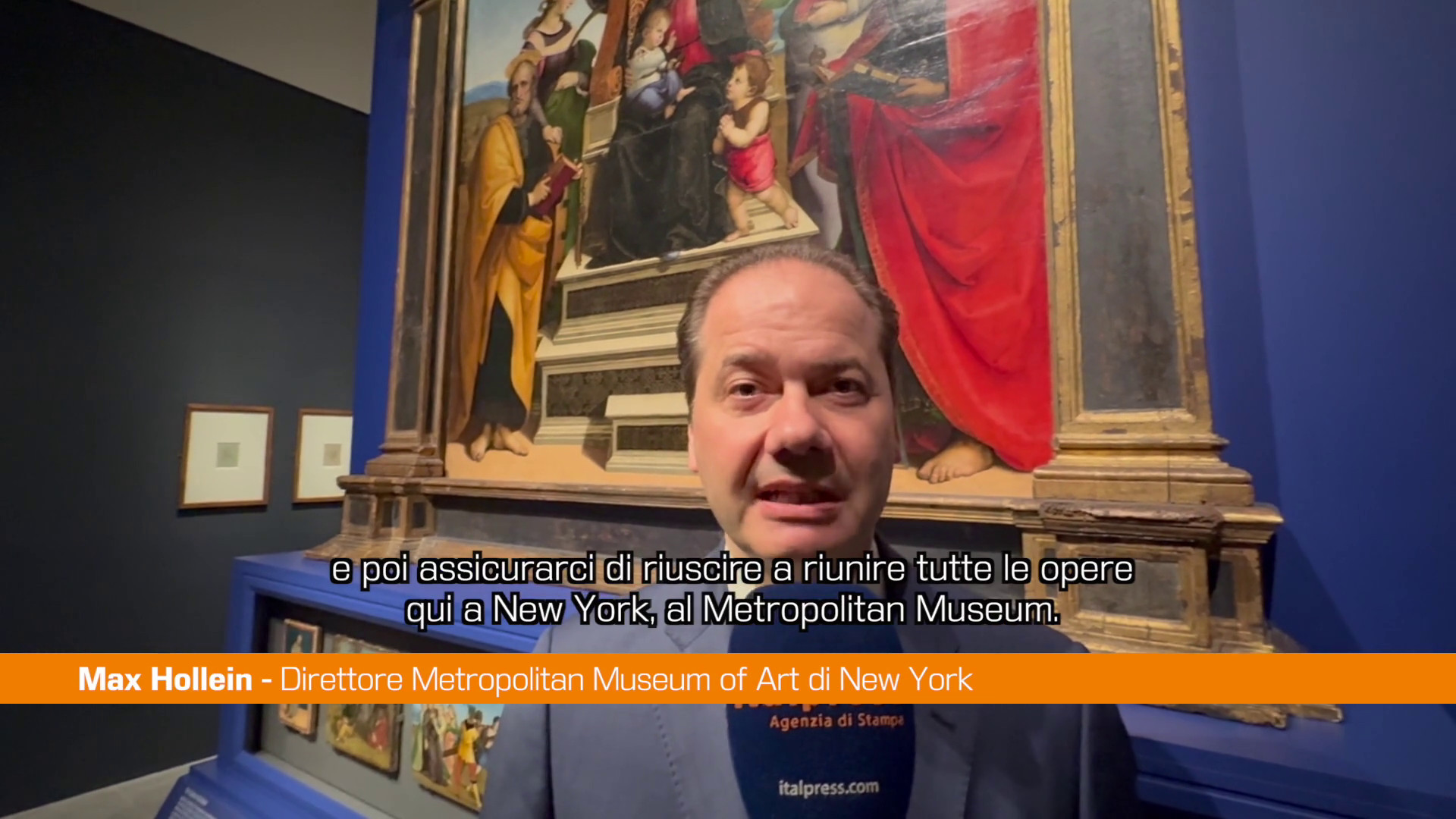 Raffaello al Metropolitan di New York, Hollein “Mostra è occasione unica