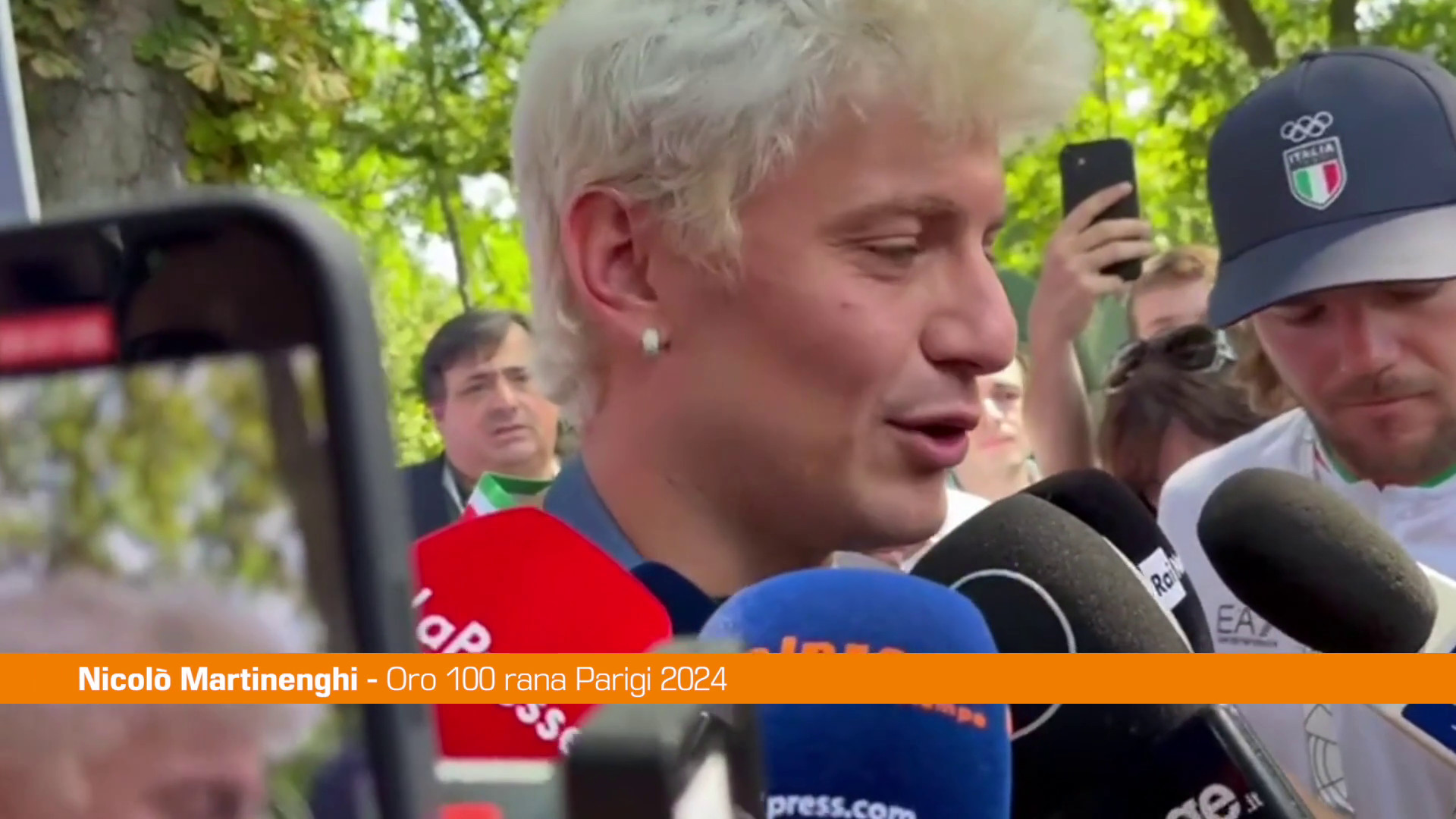 Martinenghi oro olimpico nei 100 rana 