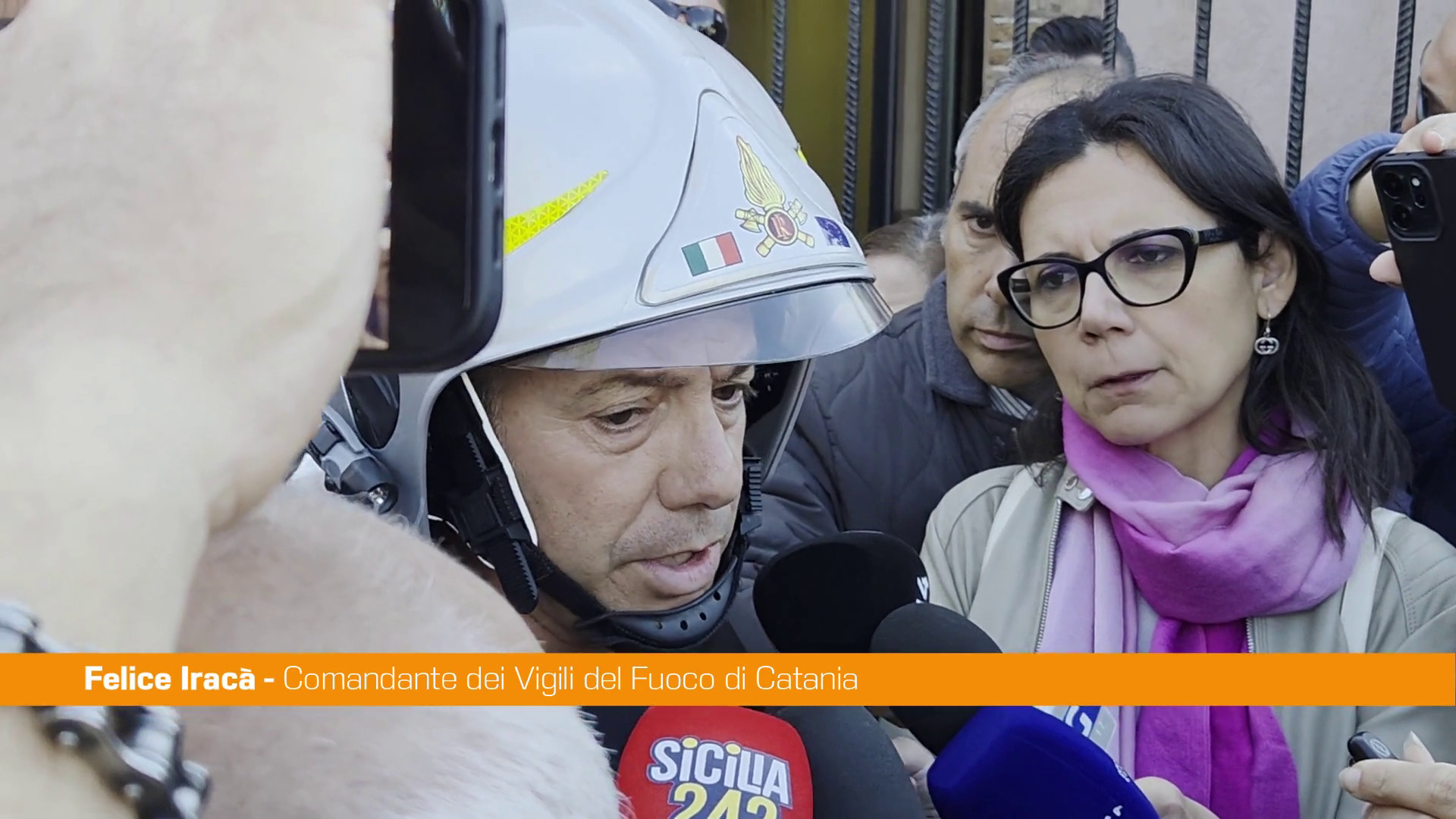 Incendio a Le Ciminiere di Catania, Iracà 