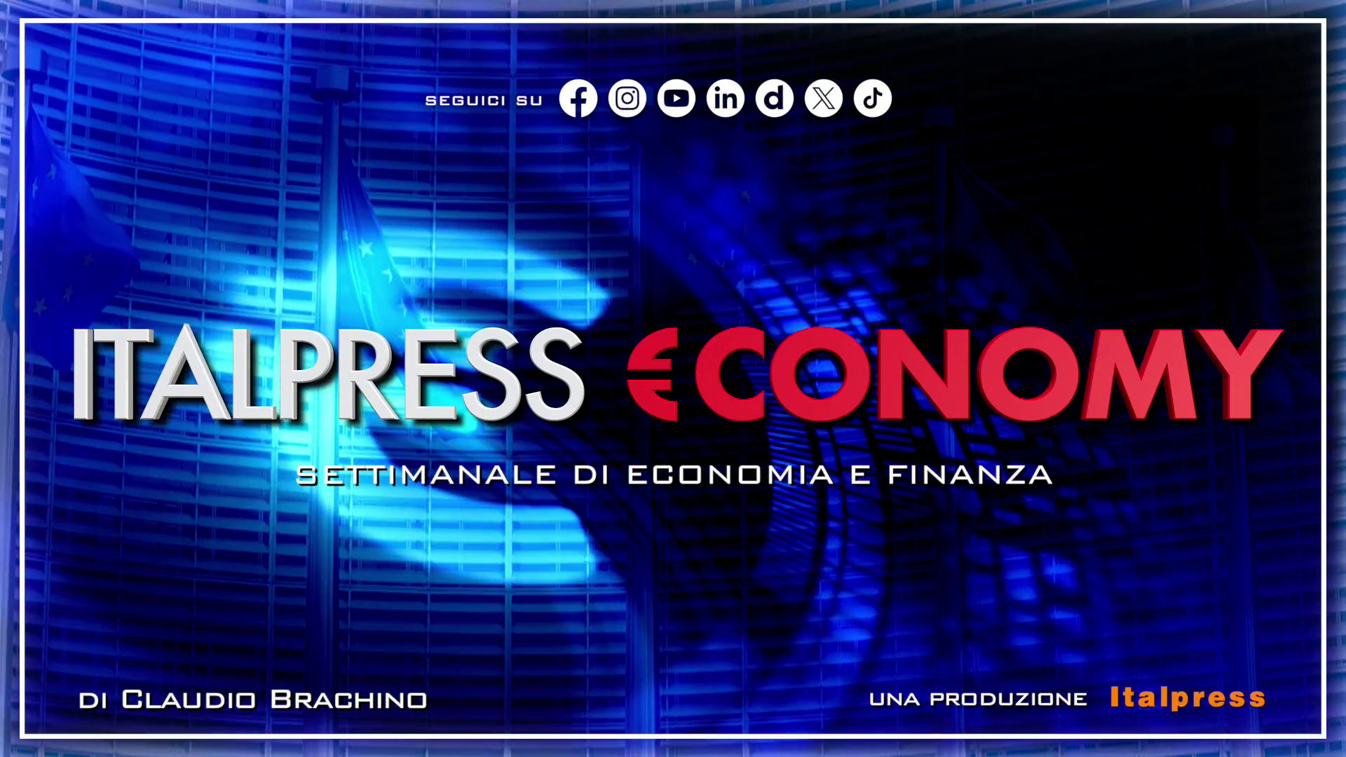Italpress €conomy - Puntata del 26 settembre 2025