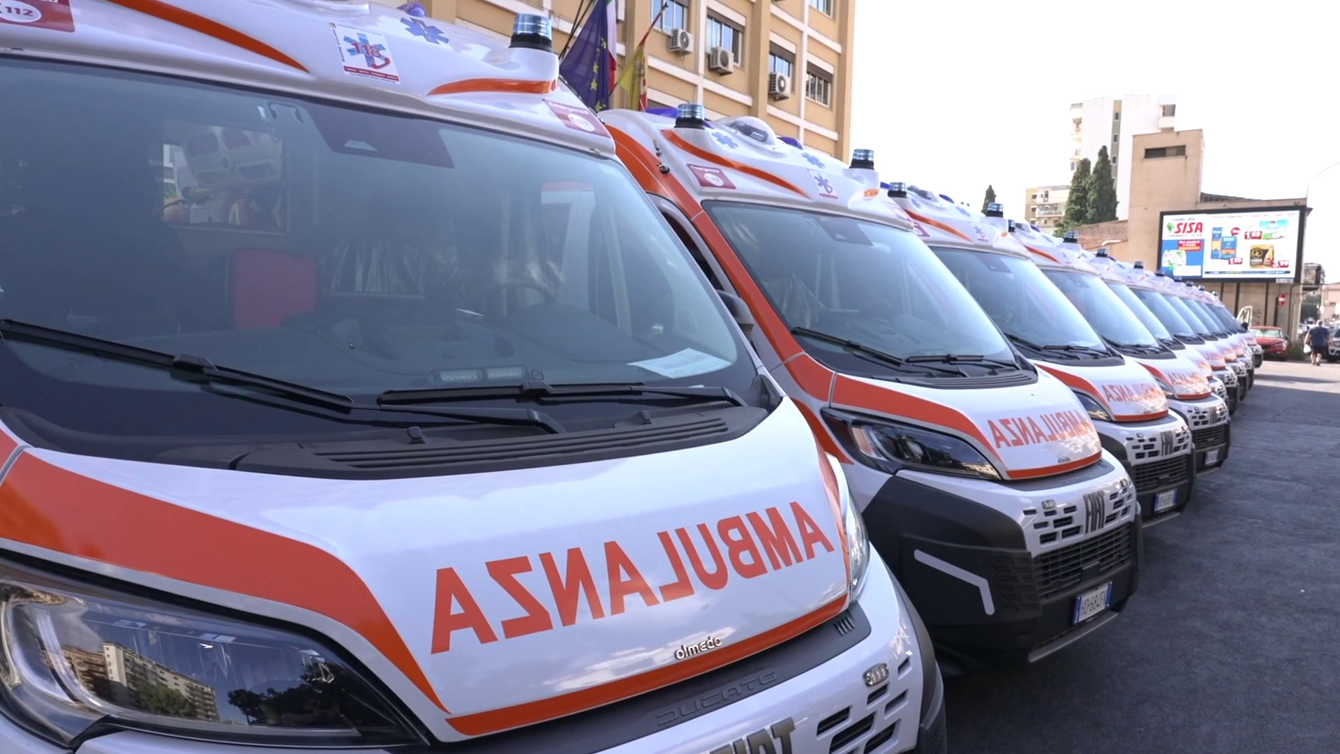 Sanità, in Sicilia nuove ambulanze per il 118
