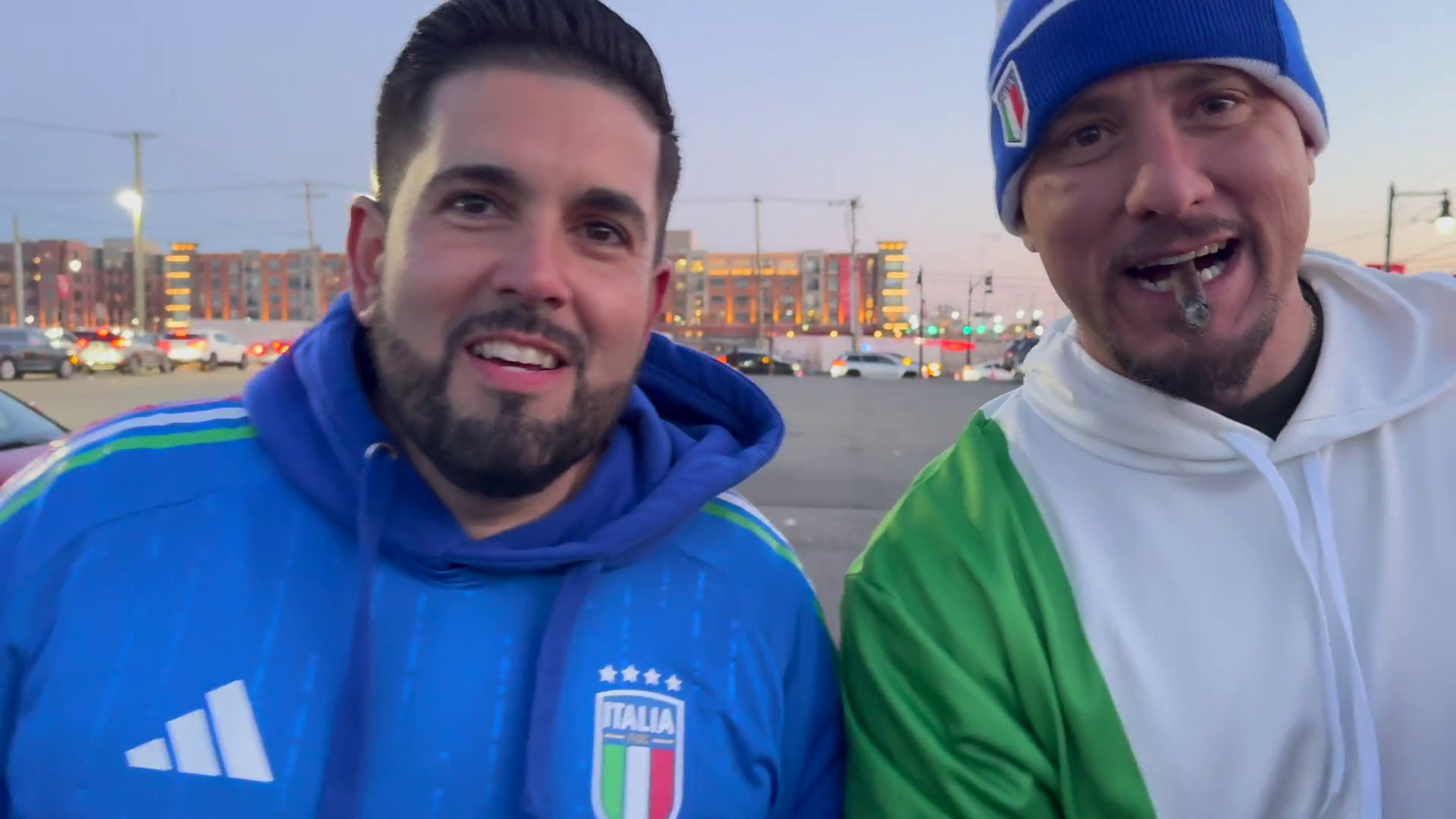 Tifosi italo-americani in festa per la Nazionale di Spalletti