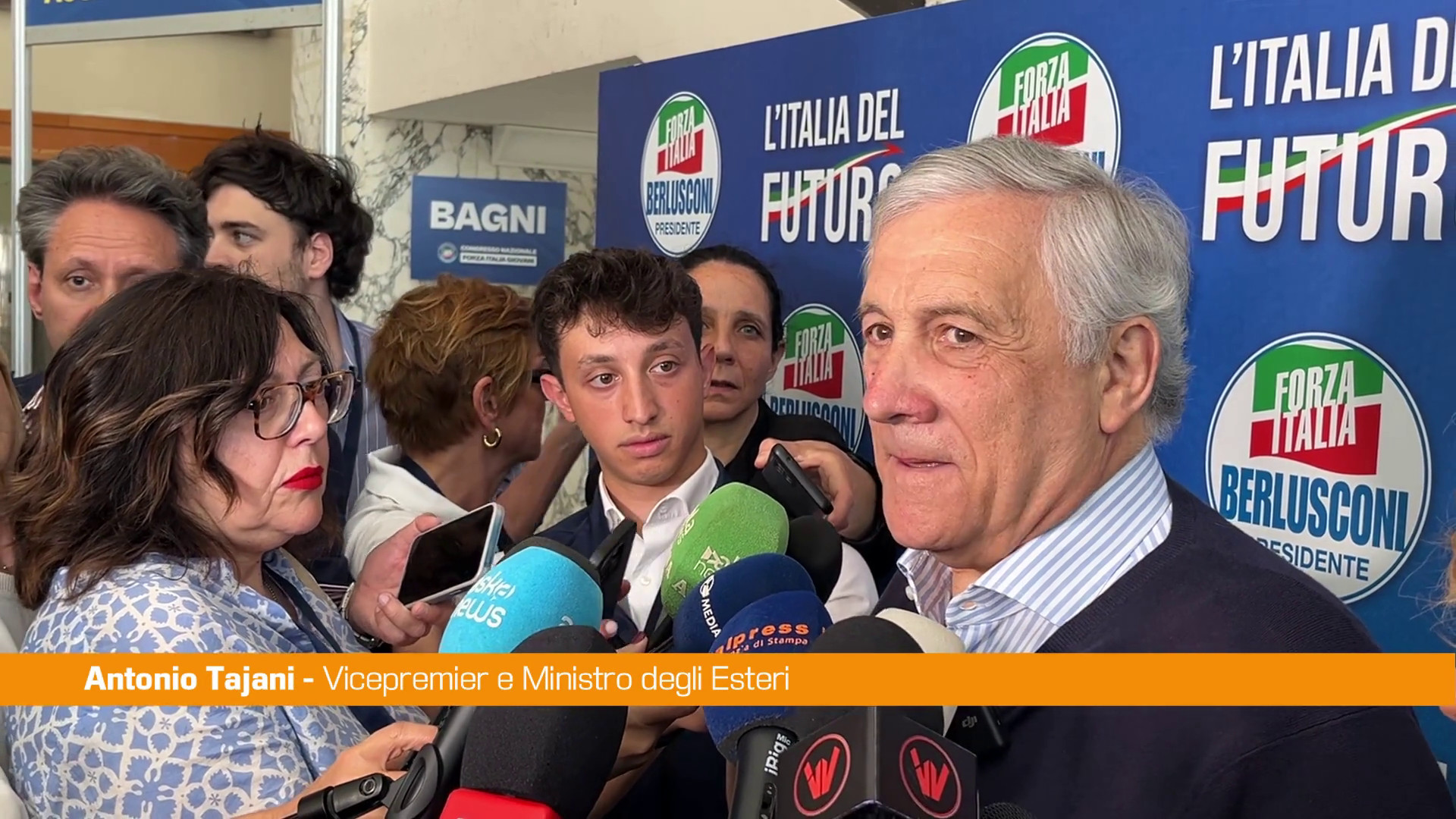 Dl Sicurezza, Tajani 