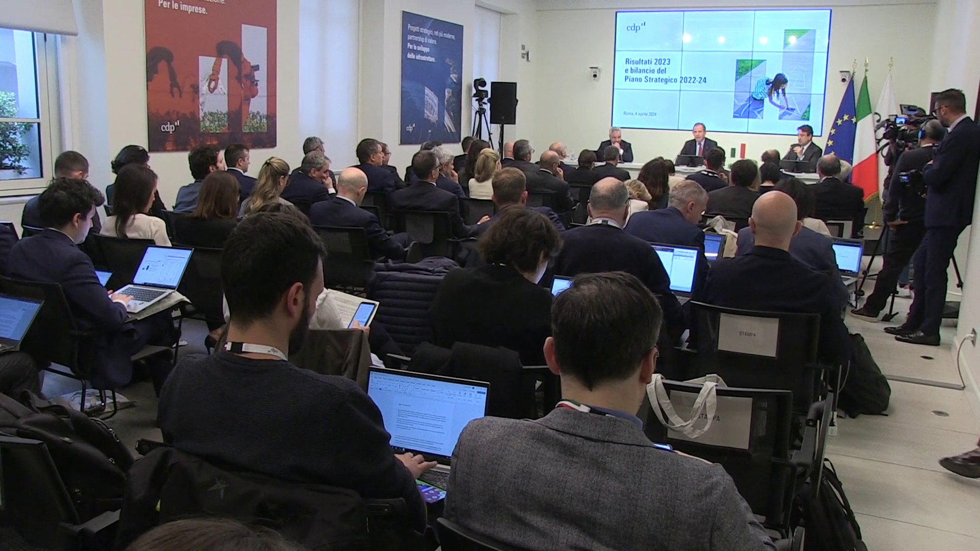 Cdp, utile netto da record nel 2023