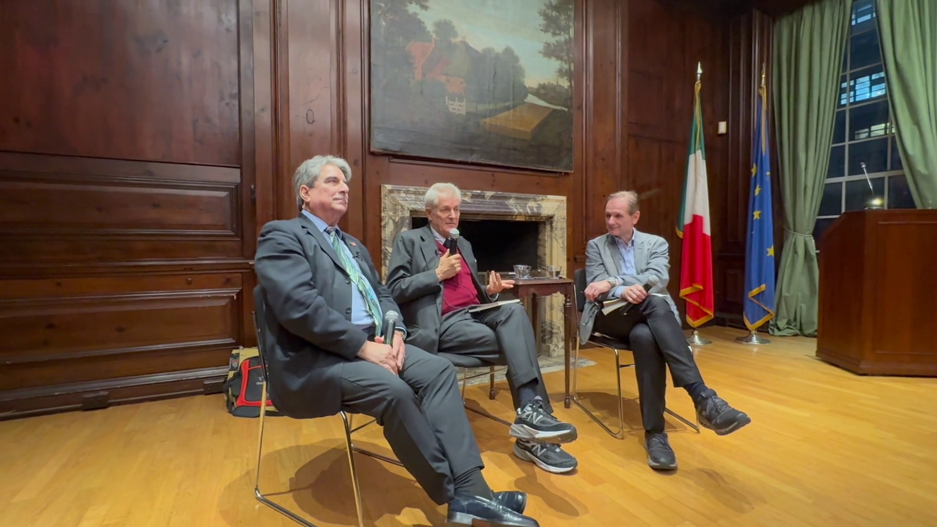 Alain Elkann presenta a New York il romanzo “Pound’s Silence”