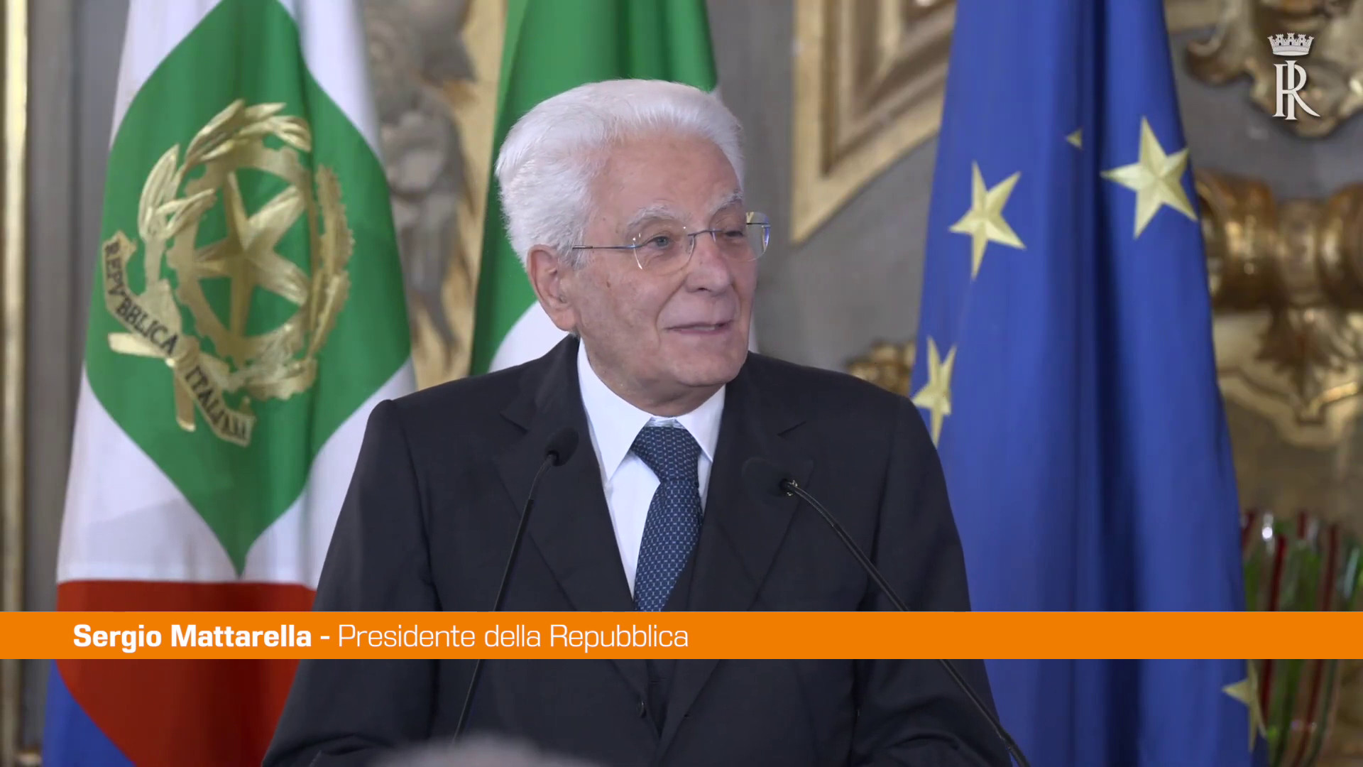 Il volley azzurro al Quirinale, Mattarella 