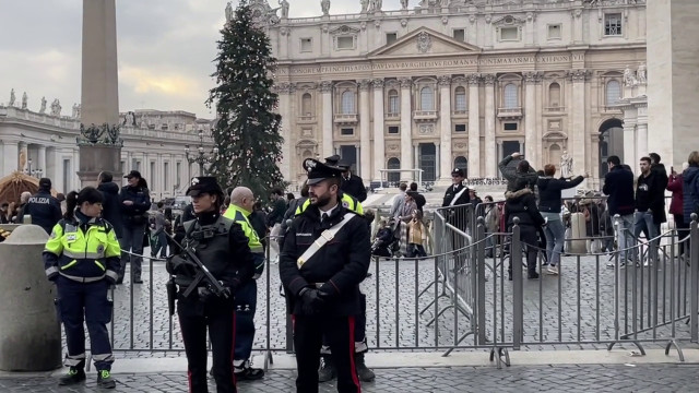 Benedetto XVI, misure di sicurezza imponenti in piazza San Pietro