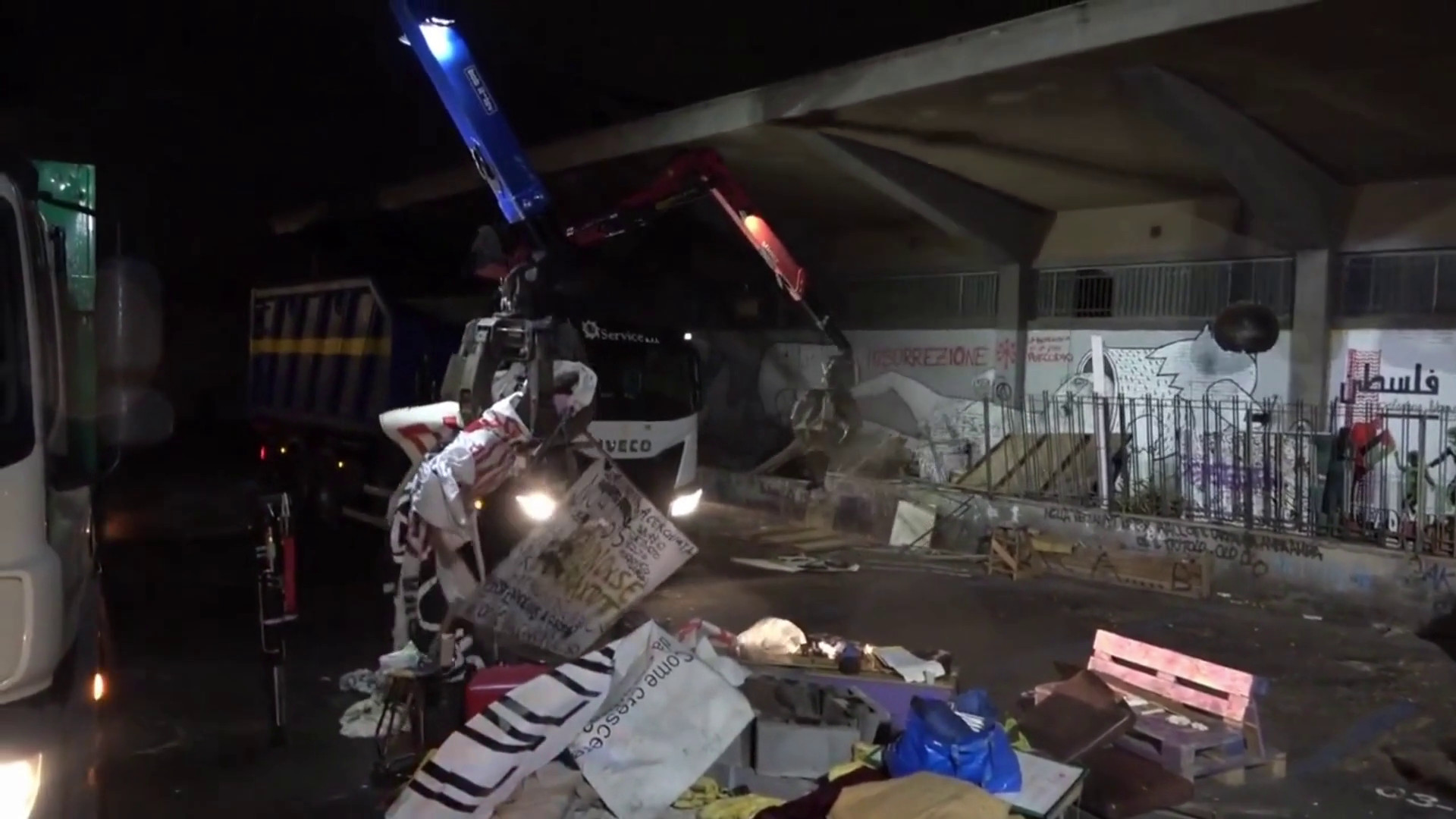 Catania, sgomberato un immobile del Comune occupato abusivamente