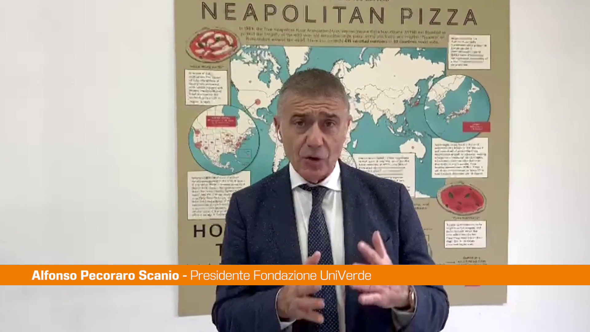 Pecoraro Scanio “La pizza é cibo amico di ambiente e salute