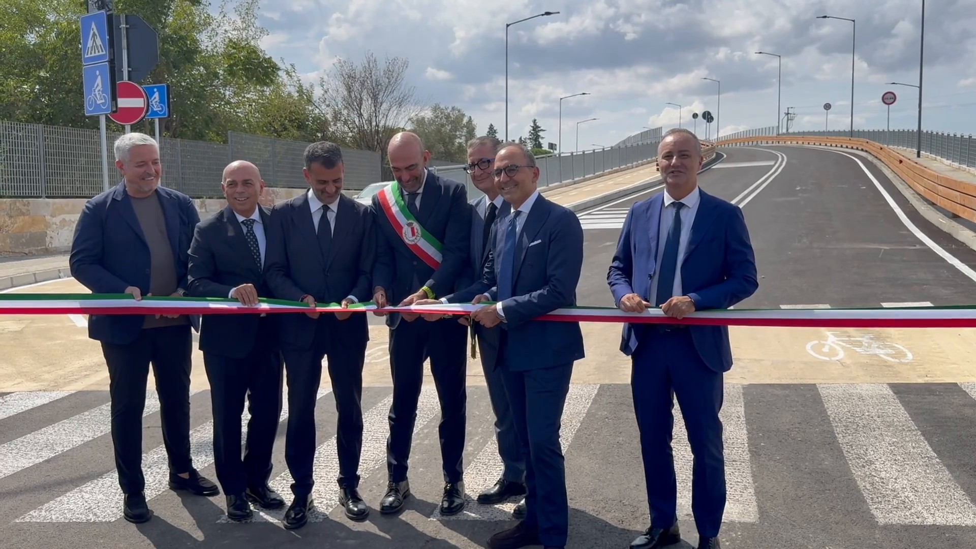 Inaugurato sovrappasso di Santa Caterina a Bari, Decaro 